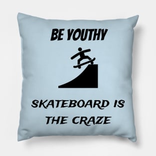 Skateboard craze! Pillow