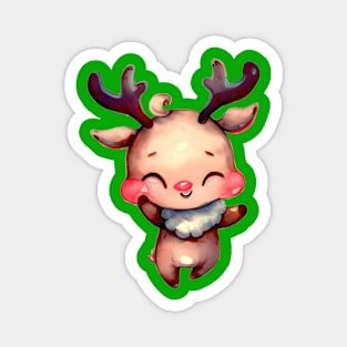 Little Cuties - Dancing Rudolph Magnet