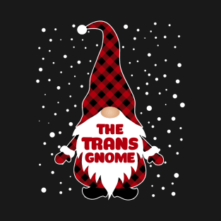 The Trans Gnome Matching Family Christmas Pajama T-Shirt