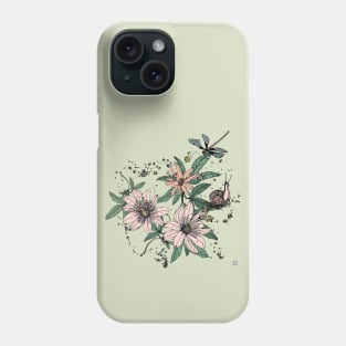 A Snail in Search of Trouble Phone Case