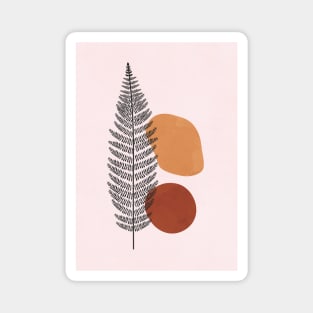 Fern, Botanical, Nordic, Scandinavian, Modern Decor 2 Magnet