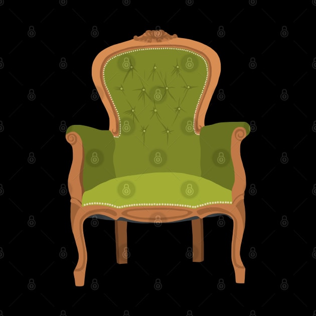 Green Chair by ElviaMontemayor