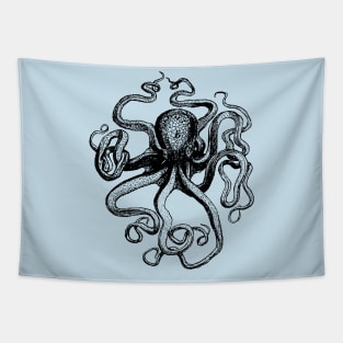 Vintage Octopus Tapestry