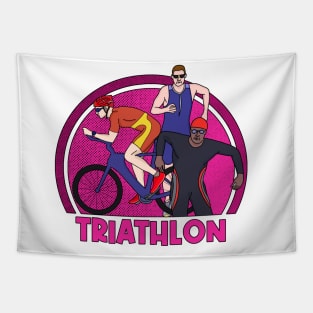 Triathlon Tapestry