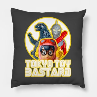 TOKYO TOY RETRO TRIO LOGO Pillow