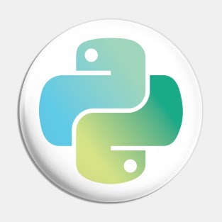 Python Logo T-Shirt - Green Tree Python [SKY EDITION] Pin