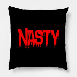 Nasty Logo Pillow