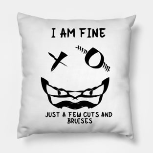 Face of i fime Pillow