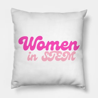 Women in STEM Pillow