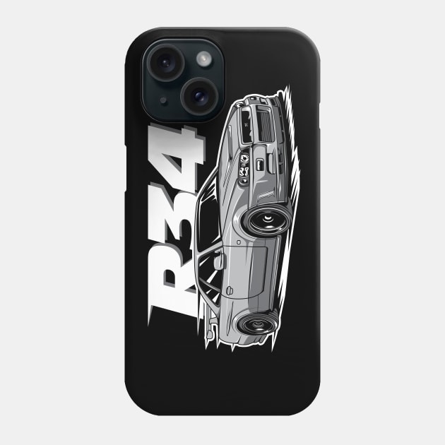 R34!!! Phone Case by melsa