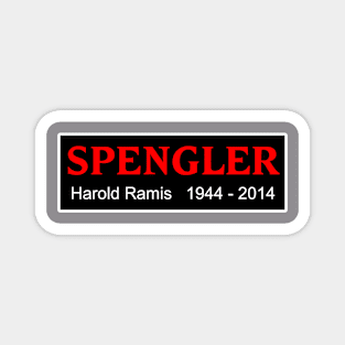 Ghostbusters Egon Spengler / Harold Ramis Memorial Magnet