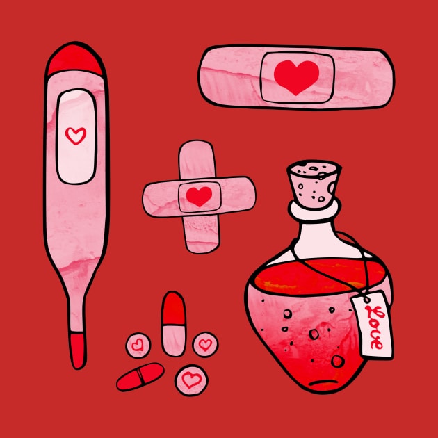 First Aid Kit Red by Olooriel
