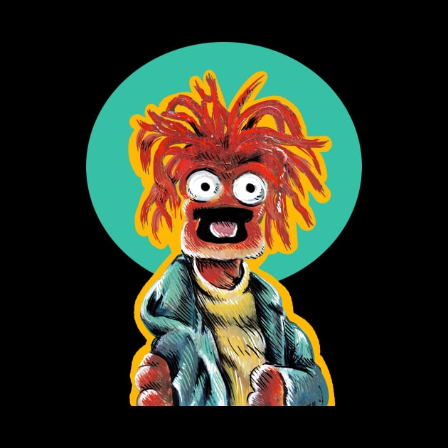 Pepe the King Prawn Muppets Fan Art Illustration by CatsandBats