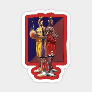 BASKETBALLART - 2 KINGS Magnet