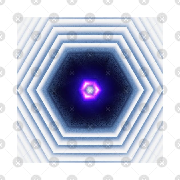 Glowing Digital Hexagon Pattern by jrfii ANIMATION