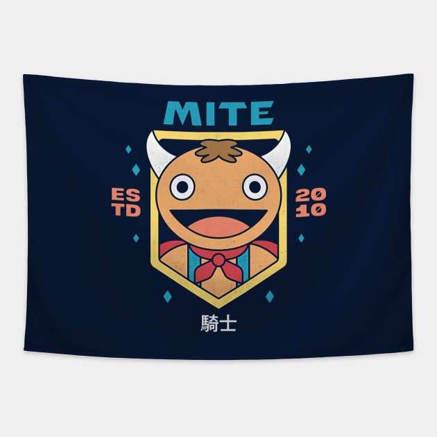 Mite Familiar Tapestry by logozaste