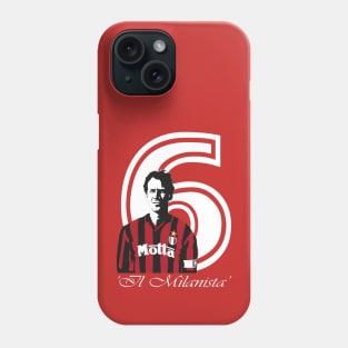 Milan/Italy - Franco Baresi - IL MILANISTA Phone Case