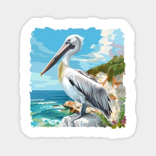 Pelican Art Magnet