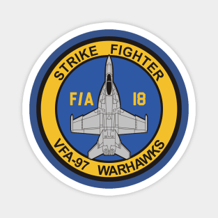 VFA-97 Warhawks - F/A-18 Magnet