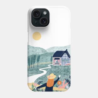 Country side illustration Phone Case