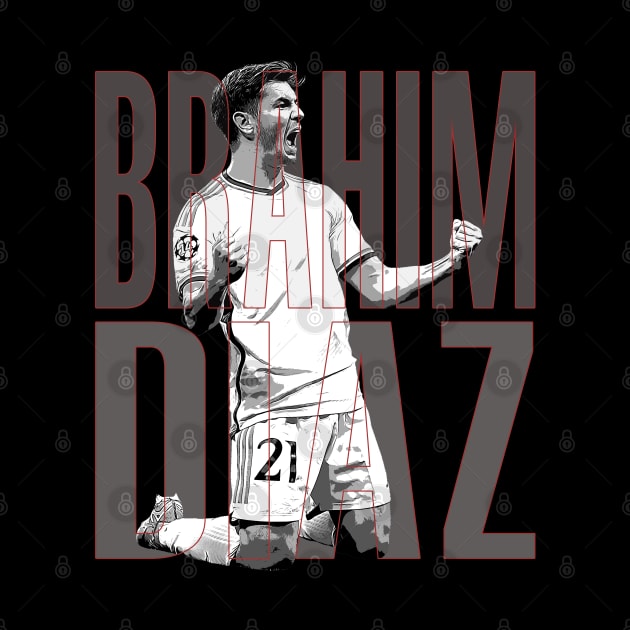 Brahim Diaz by StoneSoccer