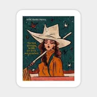 Sermon Witch Magnet