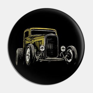 Little Deuce Coupe yellow version Pin