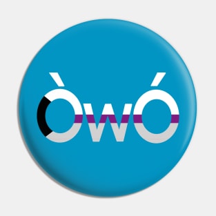 ÒwÓ Demisexual angry owo pride emoticon Pin