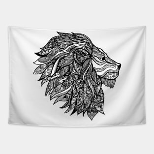 Lion Head Tapestry