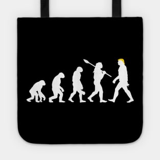 De-Evolution Anti Trump Tote