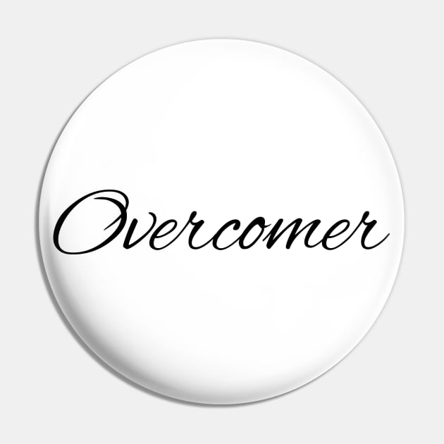 Overcomer-Female Empowerment Pin by MyVictory