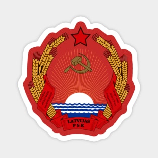 Latvian SSR Magnet