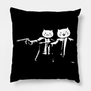 Kitty Pulp Fiction Pillow