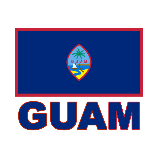 The Pride of Guam - Guamanian Flag Design by Naves