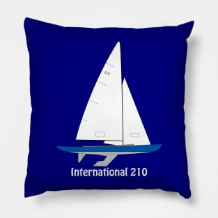 International 210 Sailboat Pillow