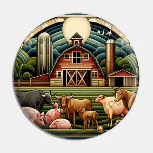 Life on the Farm Pin