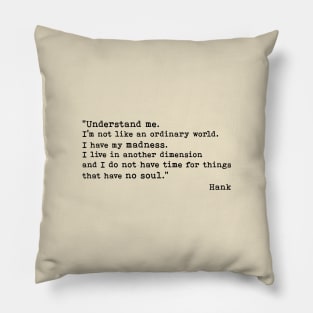 Understand me Pillow