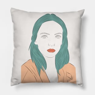 Jodie Comer Pillow