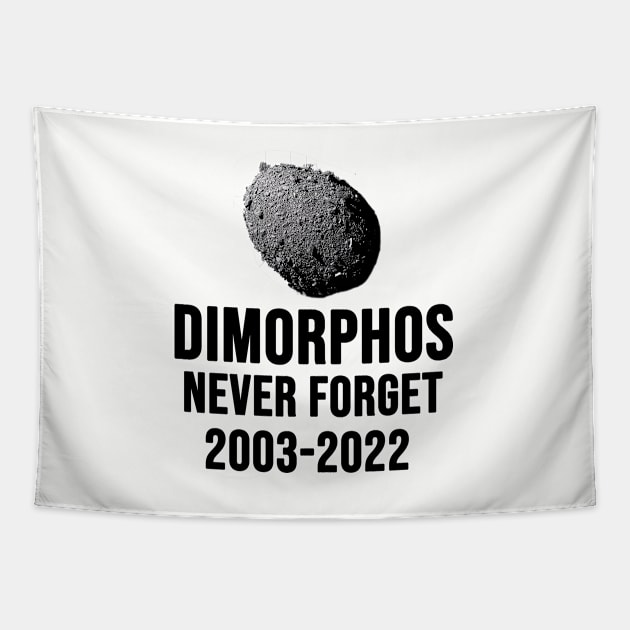 dimorphos never forget 2003-2022 Tapestry by hananeshopping