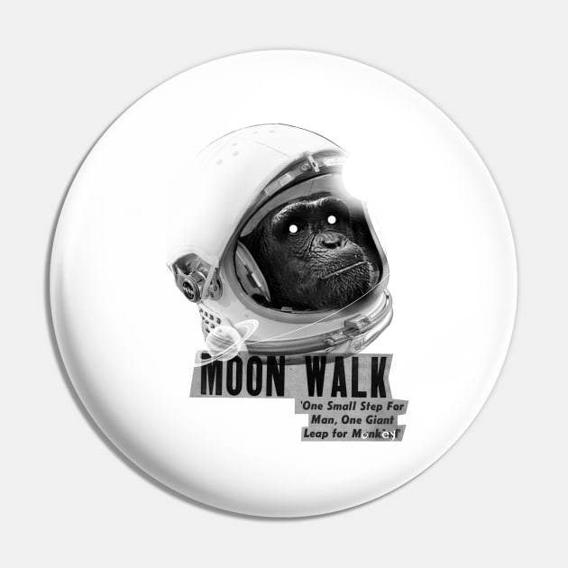 Space monkey Pin by dracoimagem