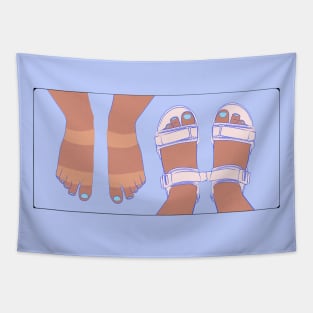 Summer Feet Tapestry