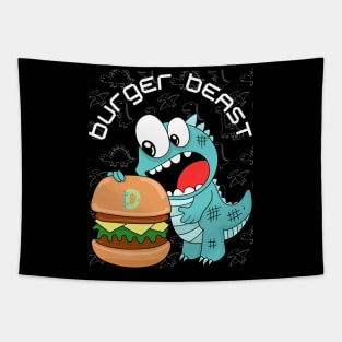 Burger beast Tapestry