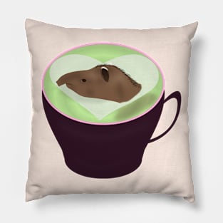 Brazilian Lowland Tapir In A Teacup Pillow