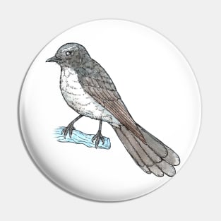 Wille Wagtail Pin