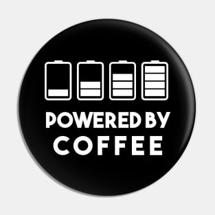 Powered by Coffee Pin