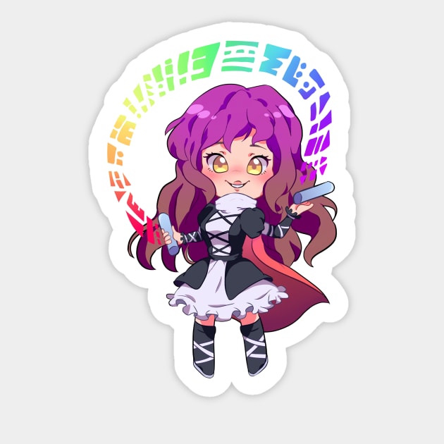 SEIRAN TOUHOU - STICKER - ANIME - CARTOON  Sticker for Sale by JMPrint