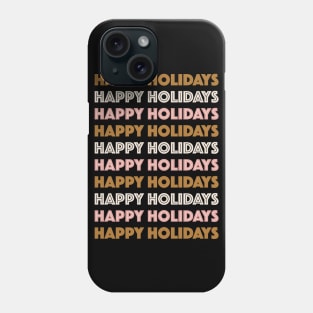 Happy Holidays (Highland) Phone Case