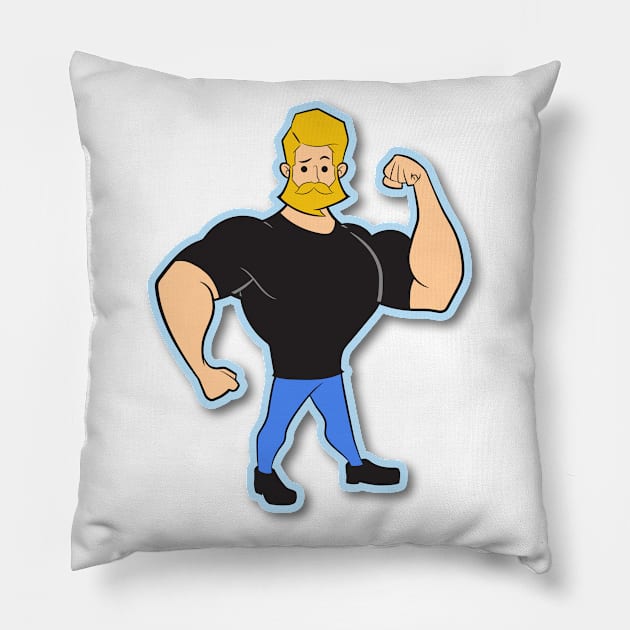 Chad Dad Pillow by Judicator