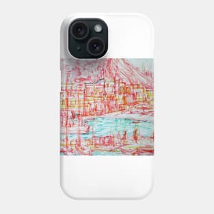 PORT TOWN PAINTING Phone Case