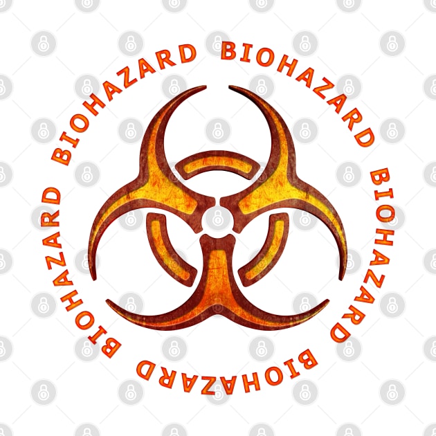 Biohazard Zombie Warning by Packrat